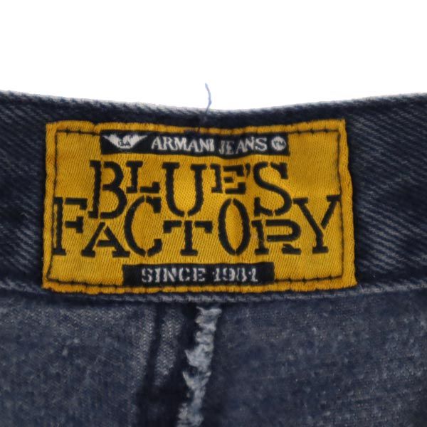 ARMANI JEANS アルマーニジーンズ イタリア製 テーパードデニムパンツ w28 ネイビー系 ジーンズ レディース