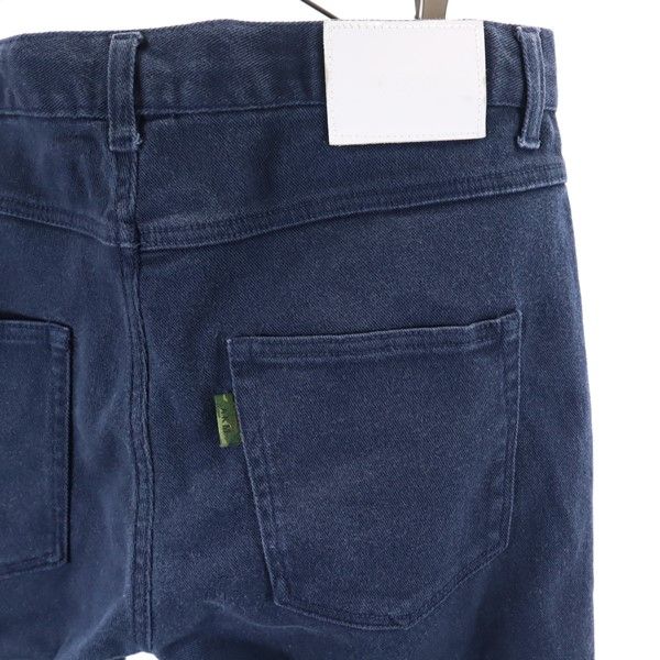 AKM エイケイエム ナノユニバース カラー デニムパンツ L ネイビー ジーンズ メンズ