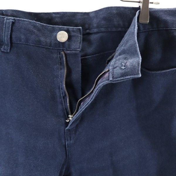 AKM エイケイエム ナノユニバース カラー デニムパンツ L ネイビー ジーンズ メンズ