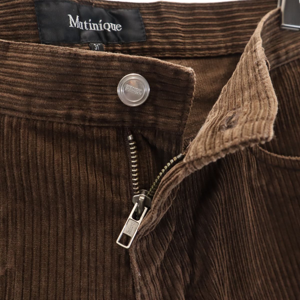 martinique マルティニーク コーデュロイパンツ w31 ブラウン系 メンズ