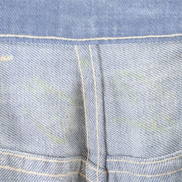 Wrangler ラングラー 70s ヴィンテージ USA製 ストレートデニムパンツ ブルー系 ジーパン レディース