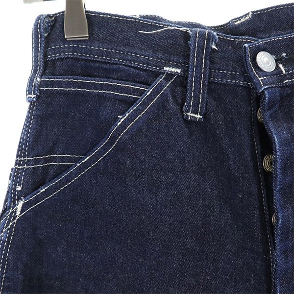 EVISU エヴィス デニムペインターパンツ ボタンフライ シンチバック ジーパン レディース