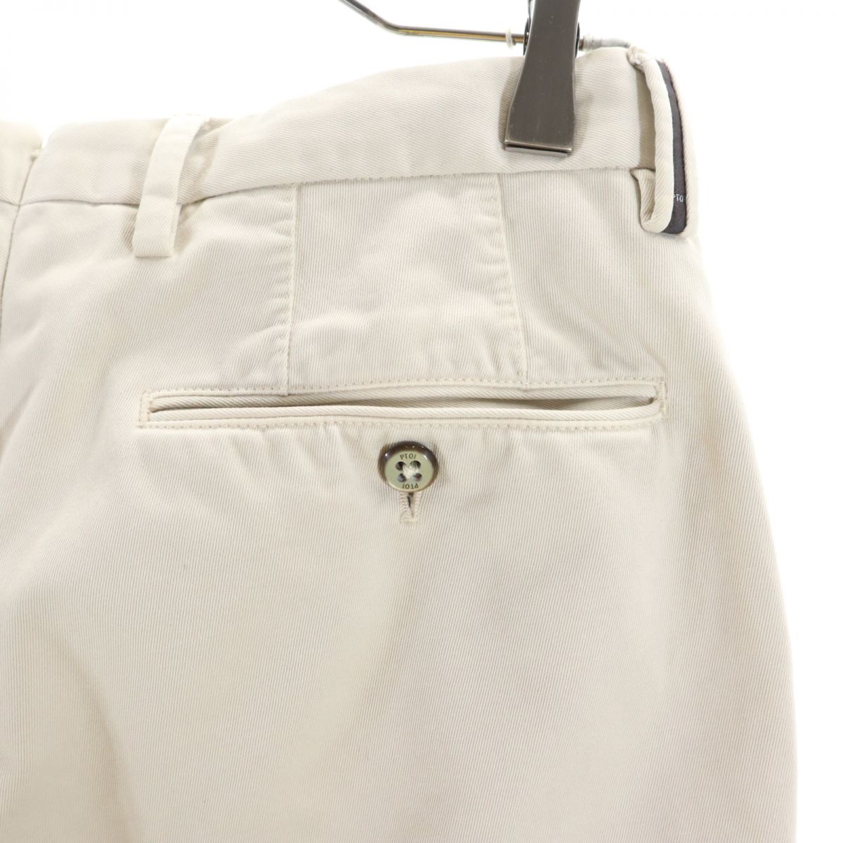 ピーティーゼロウーノ ビームスエフ チノパンツ 44 ベージュ PT01 BEAMS F メンズ