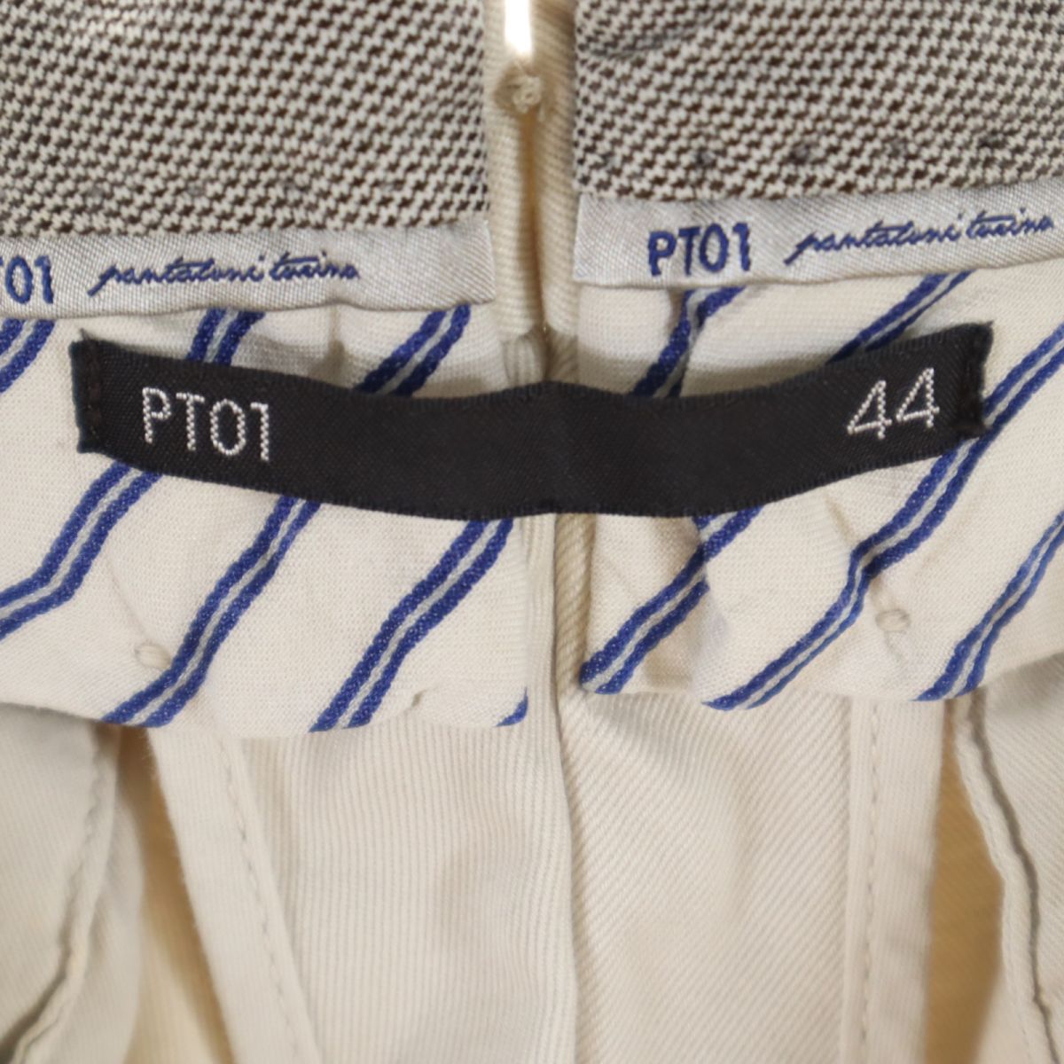 ピーティーゼロウーノ ビームスエフ チノパンツ 44 ベージュ PT01 BEAMS F メンズ