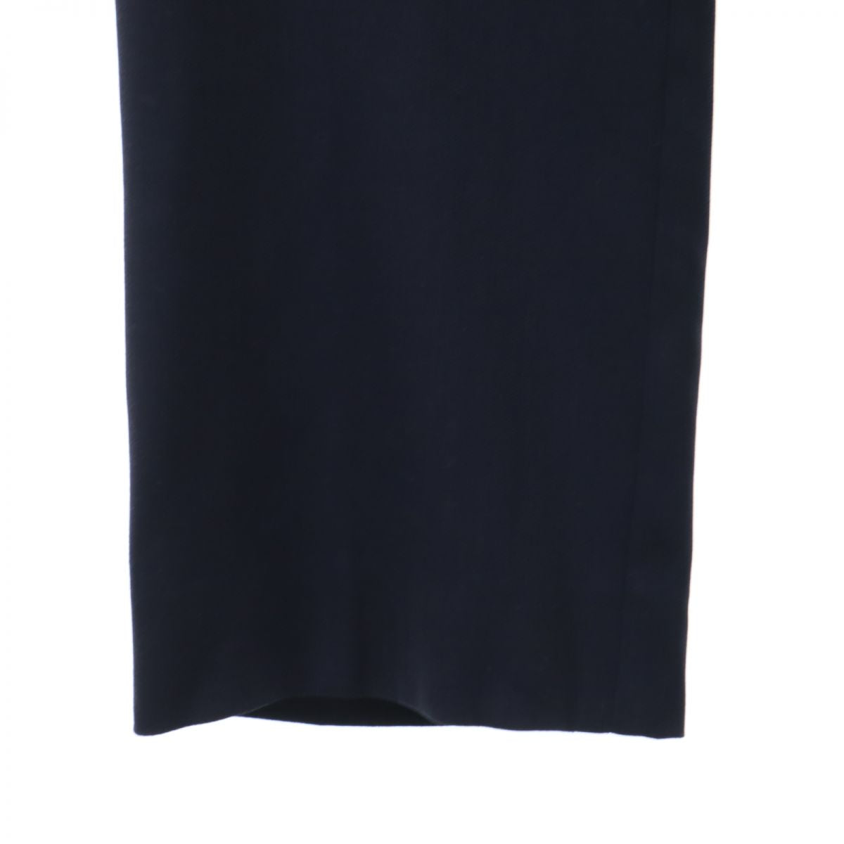 アクアスキュータム 日本製 ウール スラックスパンツ ネイビー Aquascutum レディース