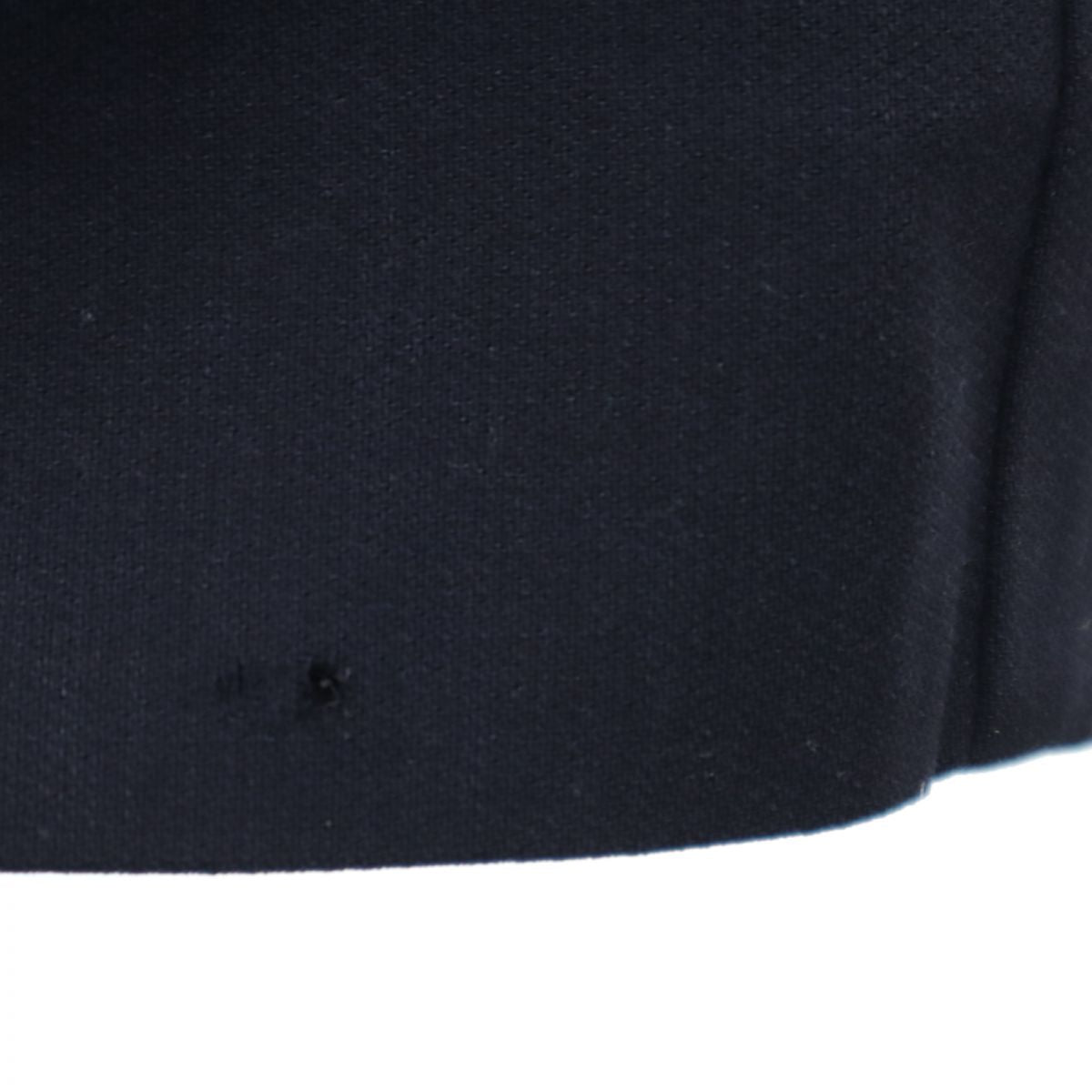 アクアスキュータム 日本製 ウール スラックスパンツ ネイビー Aquascutum レディース