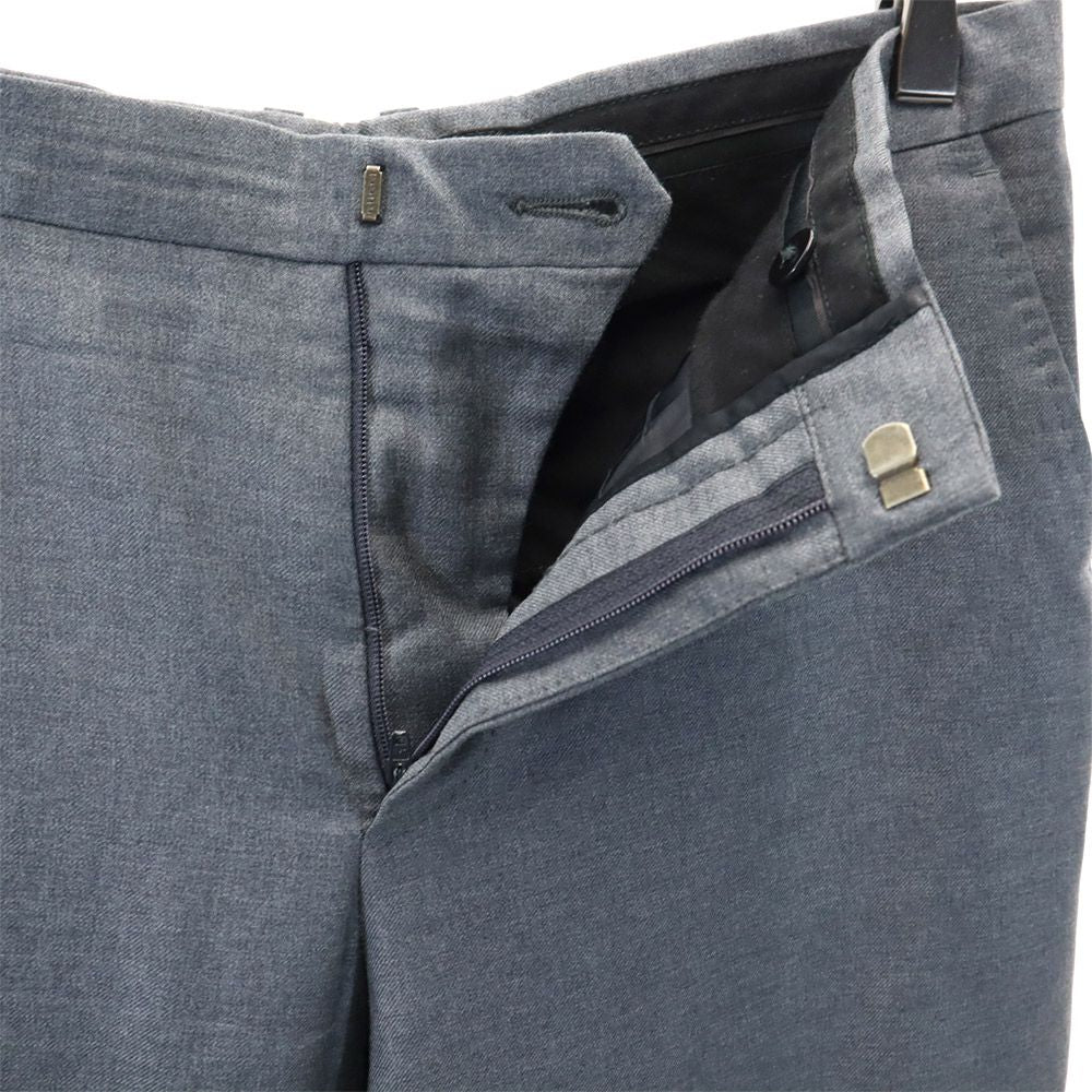 GUCCI グッチ ウール スラックスパンツ 7-48R グレー メンズ