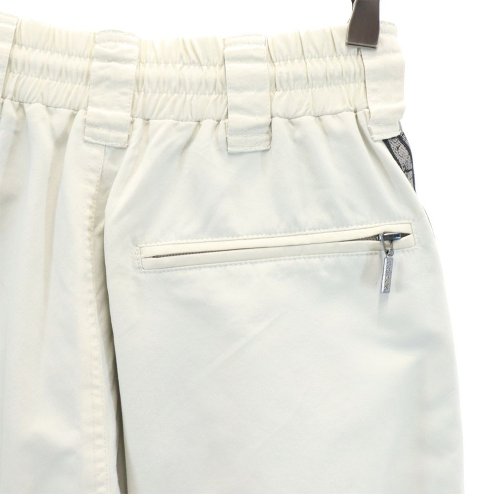 adidas アディダス 90s デサント製 トレフォイルロゴ ナイロンパンツ SS ベージュ系 メンズ