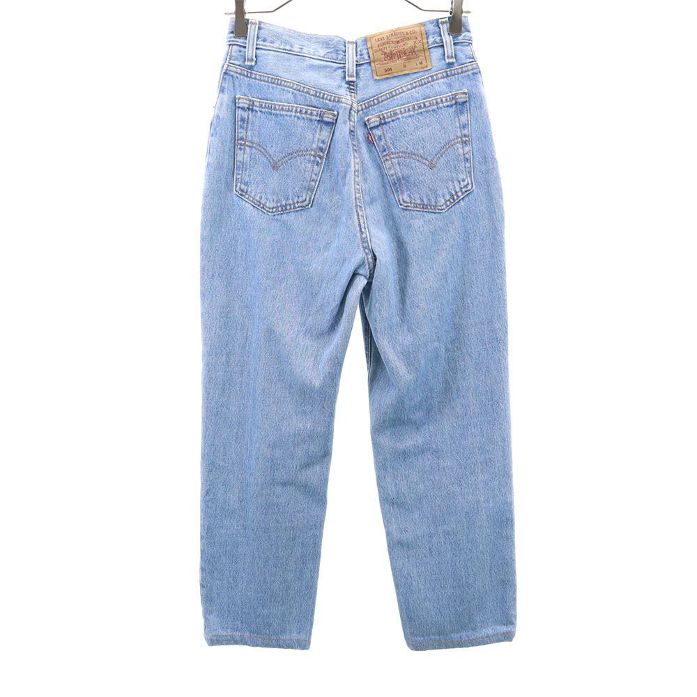 Levi's リーバイス 90s 501 USA製 テーパードデニムパンツ M ボタンフライ レディース