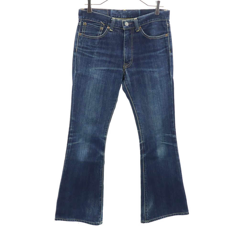 トーキョウジーンズ 日本製 裏リベット ブーツカットデニムパンツ W31 ネイビー TOKYO JEANS ジーパン メンズ