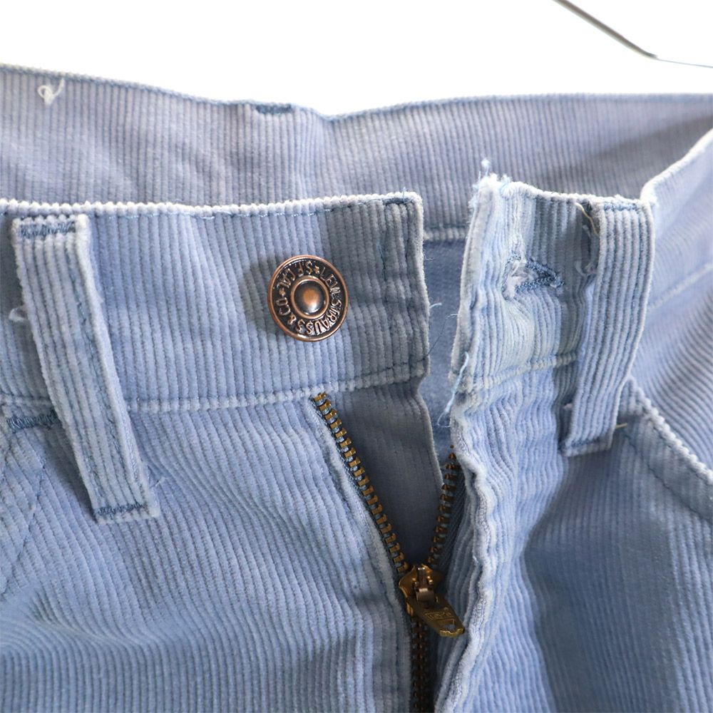 Levi's リーバイス 80s ヴィンテージ コーデュロイパンツ W29 ブルー系 メンズ