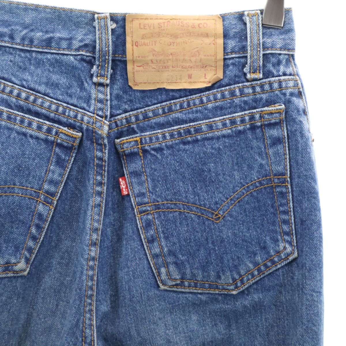 Levi's リーバイス 80s USA製 17505-0214 ストレートデニムパンツ 5 ジーパン レディース