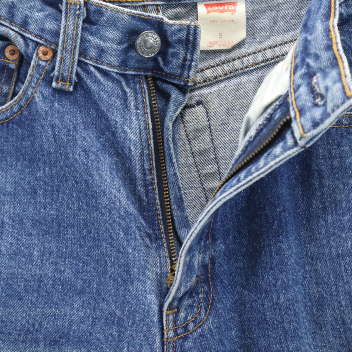 Levi's リーバイス 80s USA製 17505-0214 ストレートデニムパンツ 5 ジーパン レディース