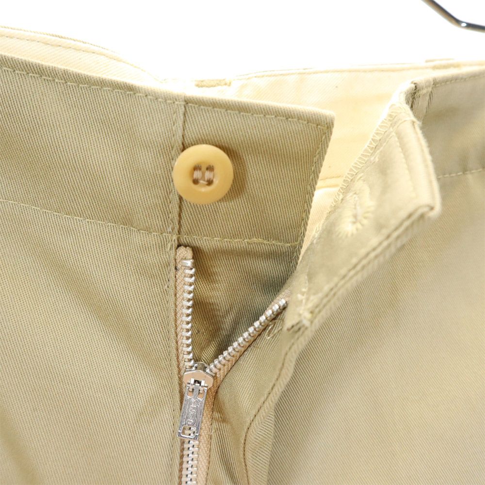 日本製 チノパンツ W34 ベージュ メンズ