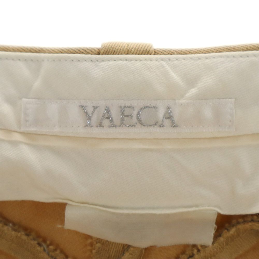 YAECA ヤエカ チノパンツ ベージュ レディース
