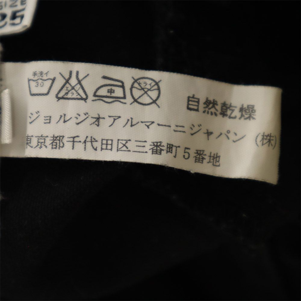 ARMANI JEANS アルマーニジーンズ ストレッチ パンツ 25 ブラック レディース