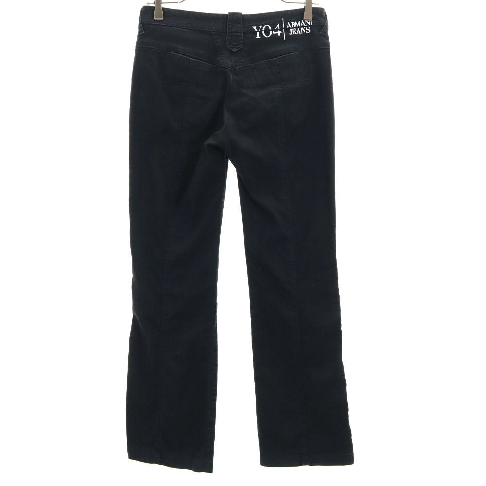 ARMANI JEANS アルマーニジーンズ ストレッチ パンツ 25 ブラック レディース