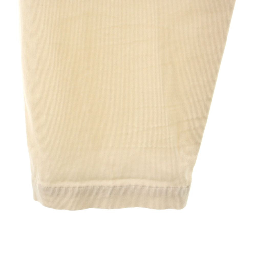 YAECA PARK ヤエカパーク 日本製 コーデュロイパンツ 28 ナチュラル レディース