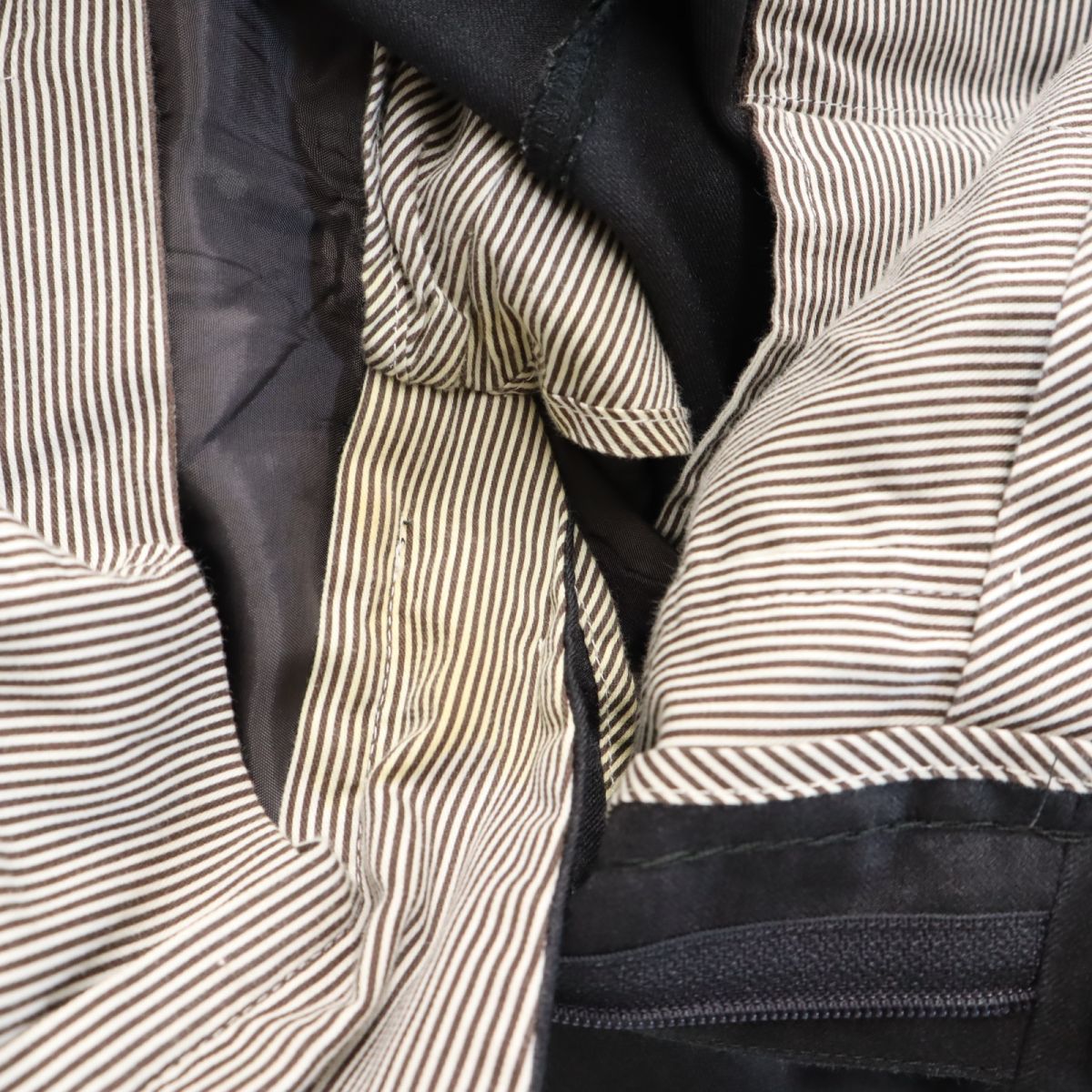 エルメネジルドゼニア ウール スラックスパンツ 48R グレー系 Ermenegildo Zegna メンズ