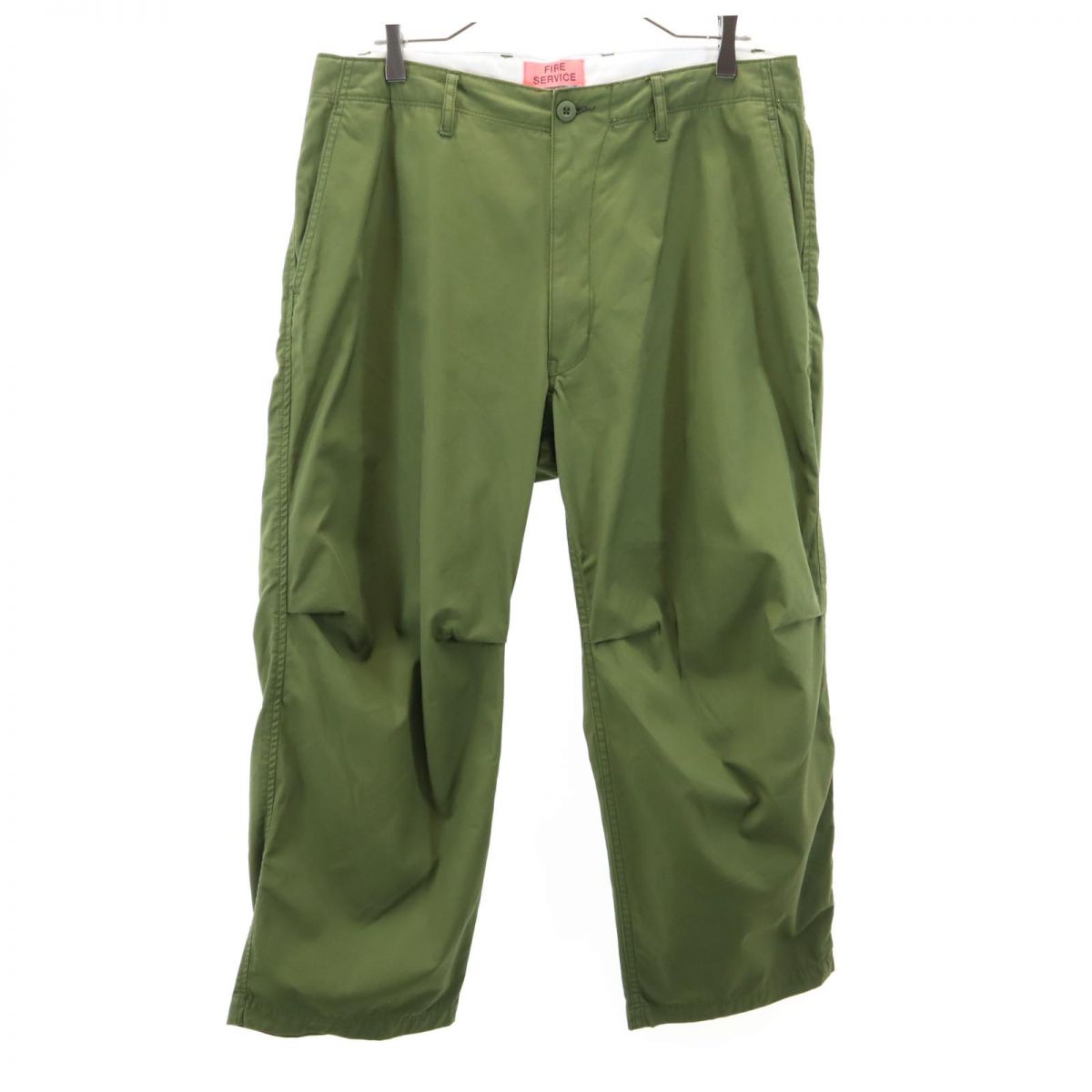 FIRE SERVICE ファイヤーサービス コットンパンツ 34 カーキ メンズ
