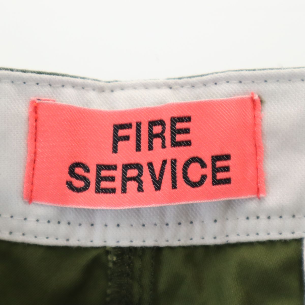 FIRE SERVICE ファイヤーサービス コットンパンツ 34 カーキ メンズ