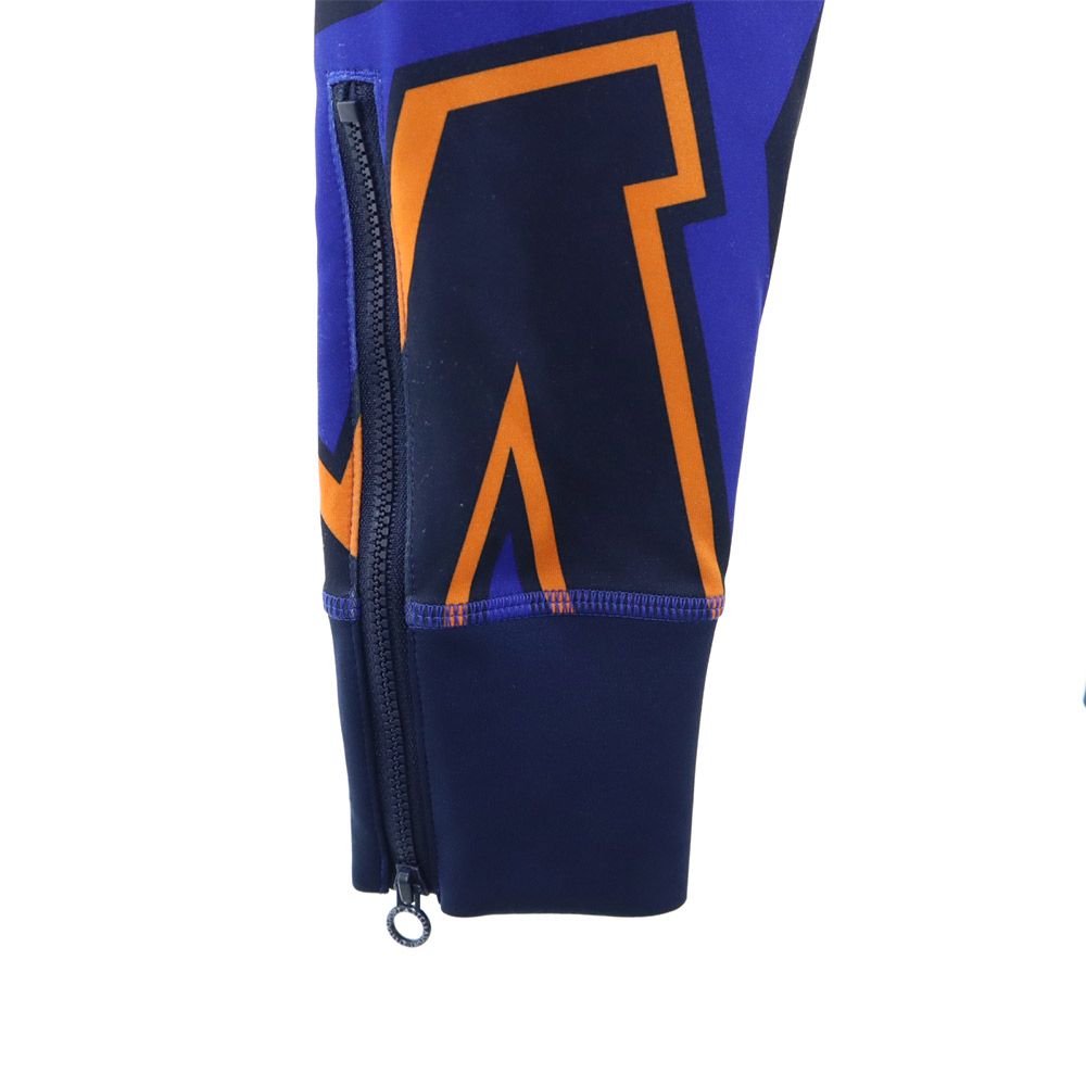 adidas アディダス STELLASPORT 総柄 レギンス パンツ OT ブルー系 タイツ スパッツ レディース