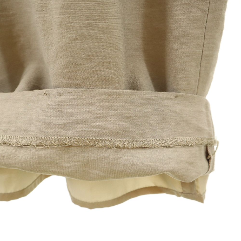 ETRE TOKYO エトレトウキョウ ワイドパンツ M ベージュ レディース