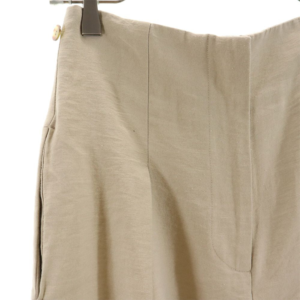 ETRE TOKYO エトレトウキョウ ワイドパンツ M ベージュ レディース