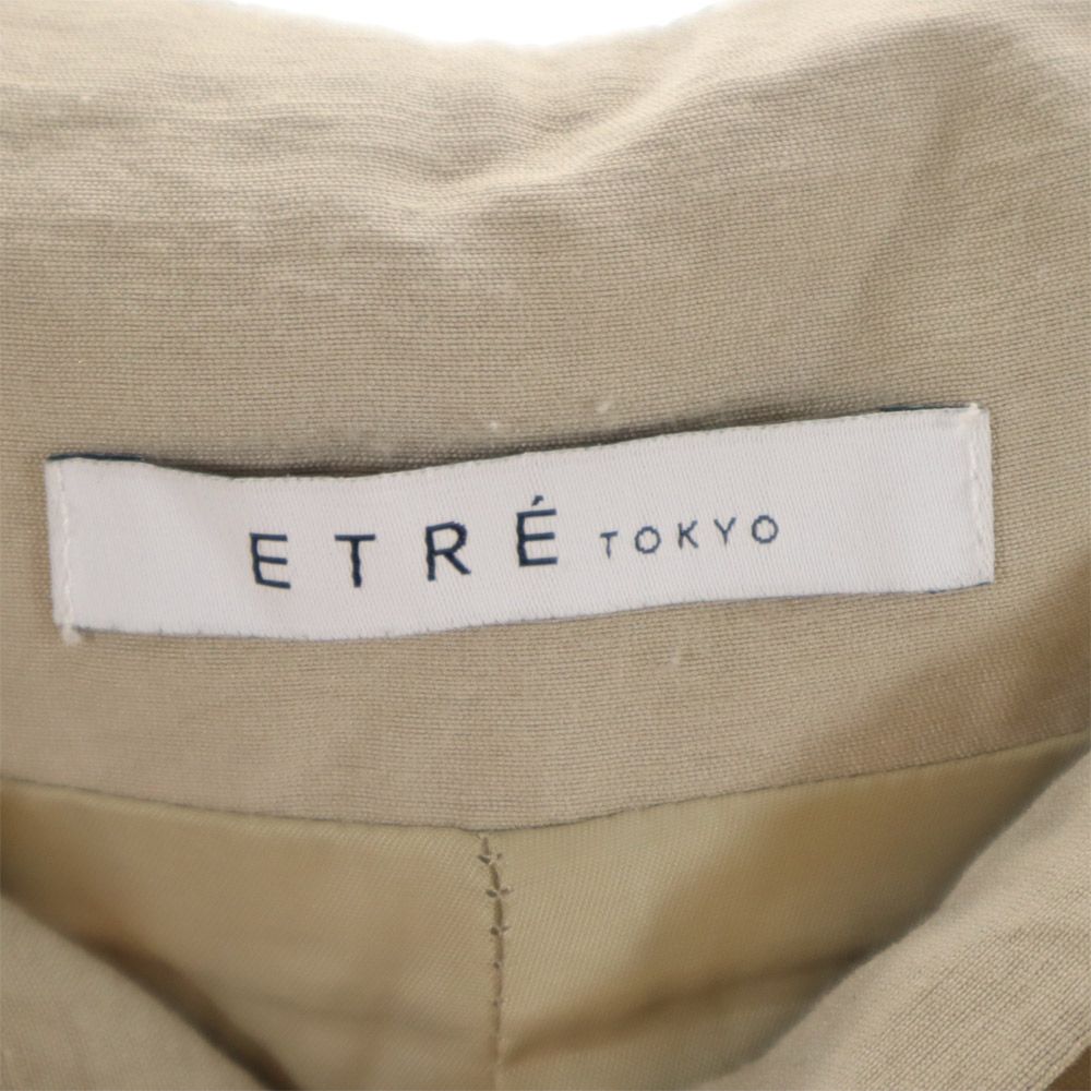 ETRE TOKYO エトレトウキョウ ワイドパンツ M ベージュ レディース