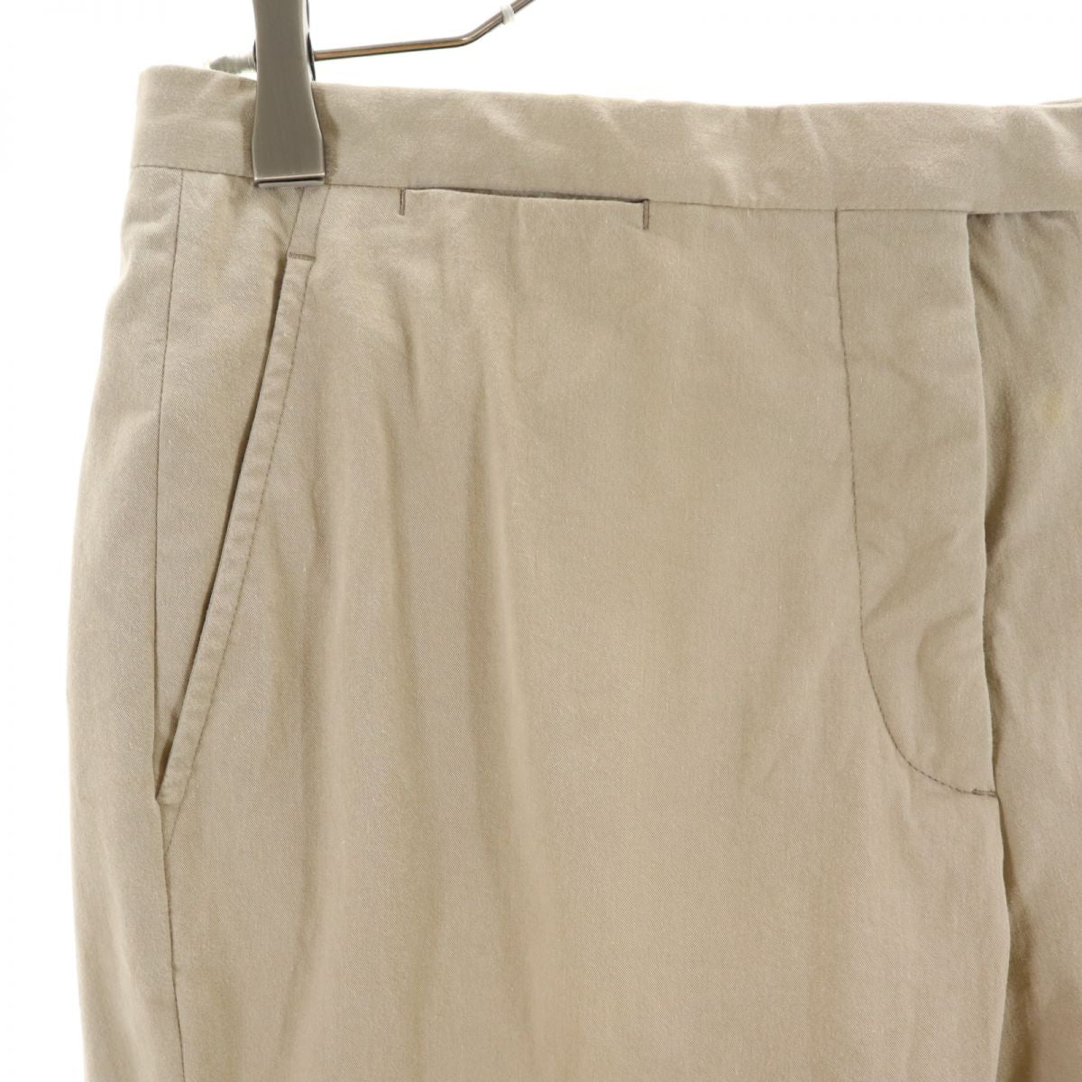 PRADA プラダ イタリア製 ストレッチパンツ 42 ブラウン系 レディース