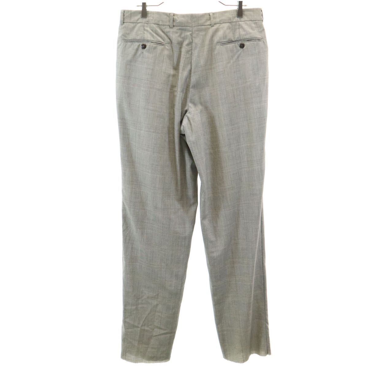 BOSS HUGO BOSS ボスヒューゴボス ウール スラックスパンツ ブラック系 メンズ