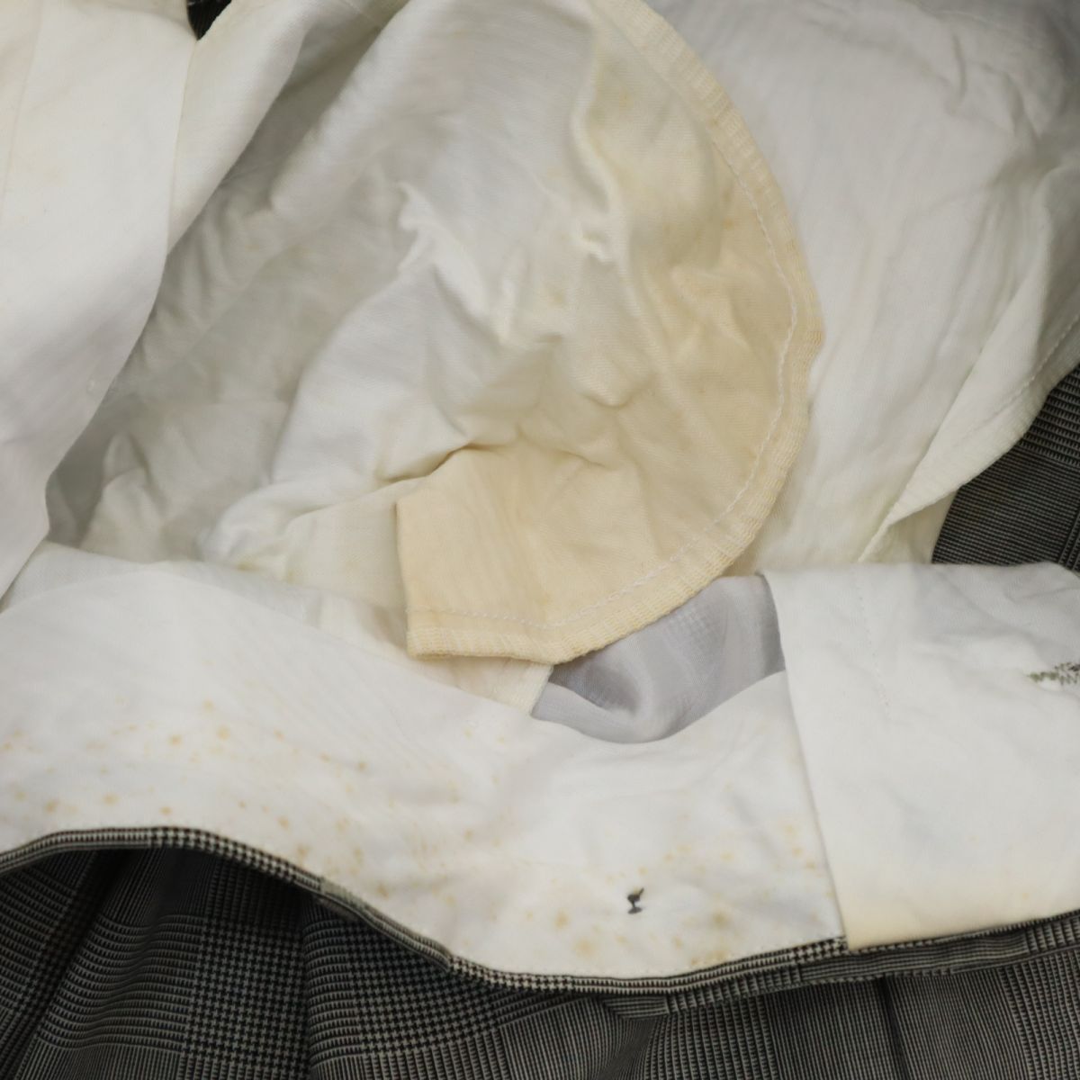 BOSS HUGO BOSS ボスヒューゴボス ウール スラックスパンツ ブラック系 メンズ