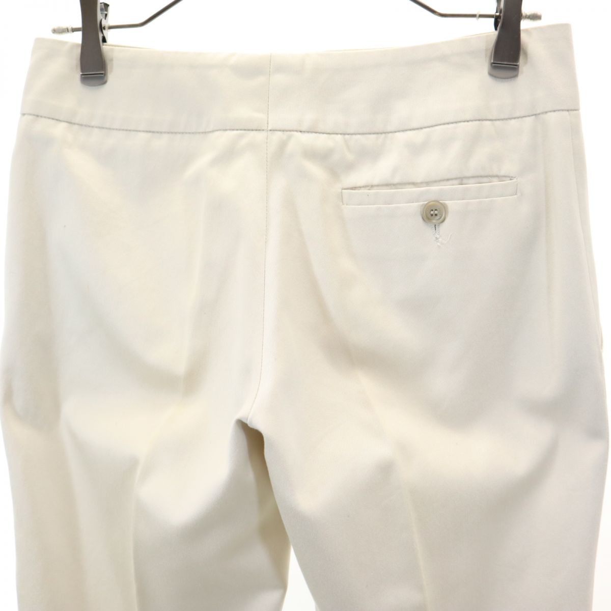 GUCCI グッチ スラックスパンツ 38 ホワイト系 レディース