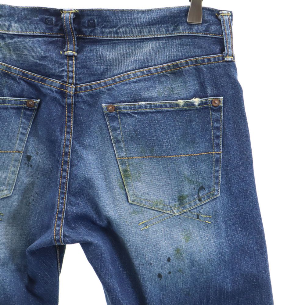 ミハラヤスヒロ 日本製 ストレートデニムパンツ S MIHARA YASUHIRO メンズ