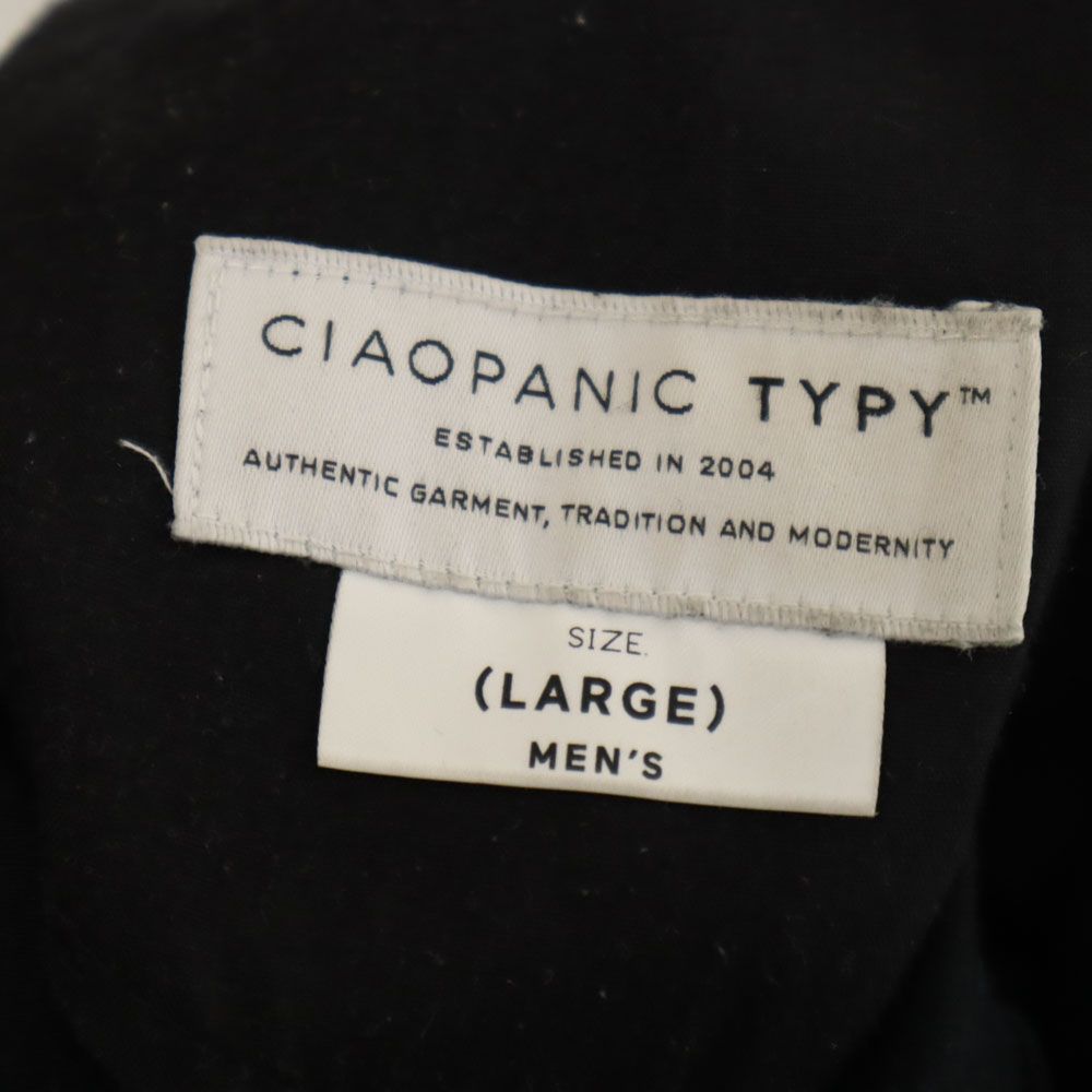 チャオパニックティピー × グラミチ コラボ クライミングパンツ L ネイビー CIAOPANIC TYPY GRAMICCI ウエストゴム メンズ