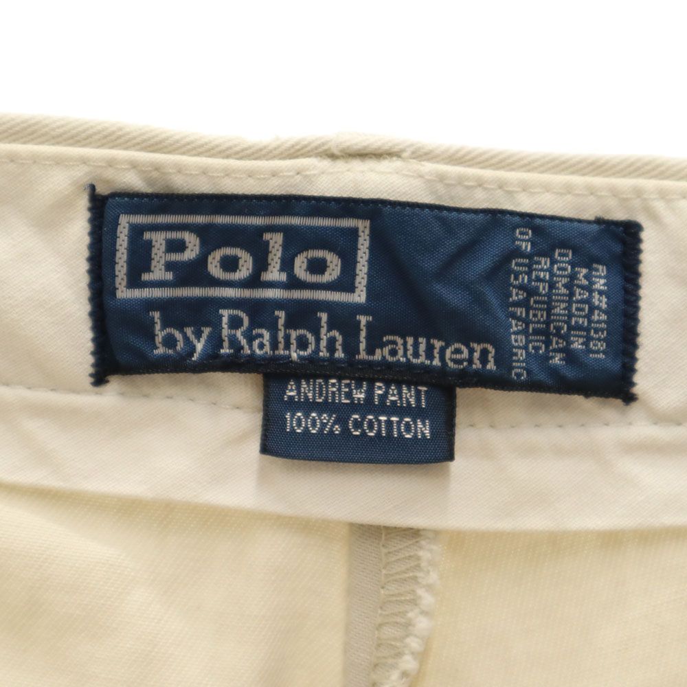 Polo by Ralph Lauren ポロバイラルフローレン 90s オールド ポロチノ チノパンツ W33 ベージュ メンズ