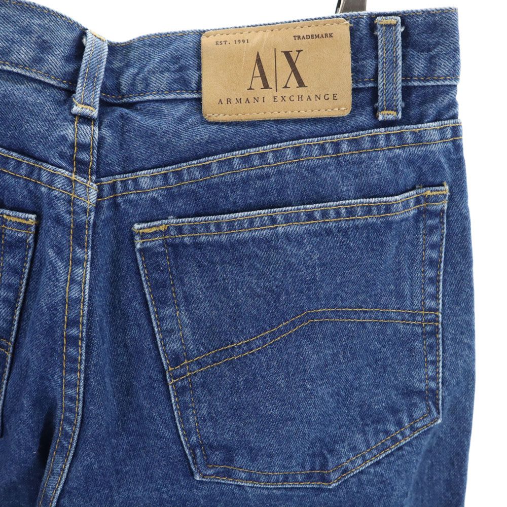 アルマーニエクスチェンジ USA製 ストレートデニムパンツ w32 ARMANI EXCHANGE メンズ