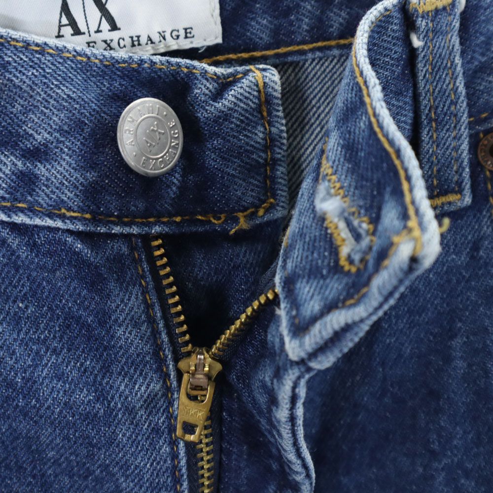 アルマーニエクスチェンジ USA製 ストレートデニムパンツ w32 ARMANI EXCHANGE メンズ