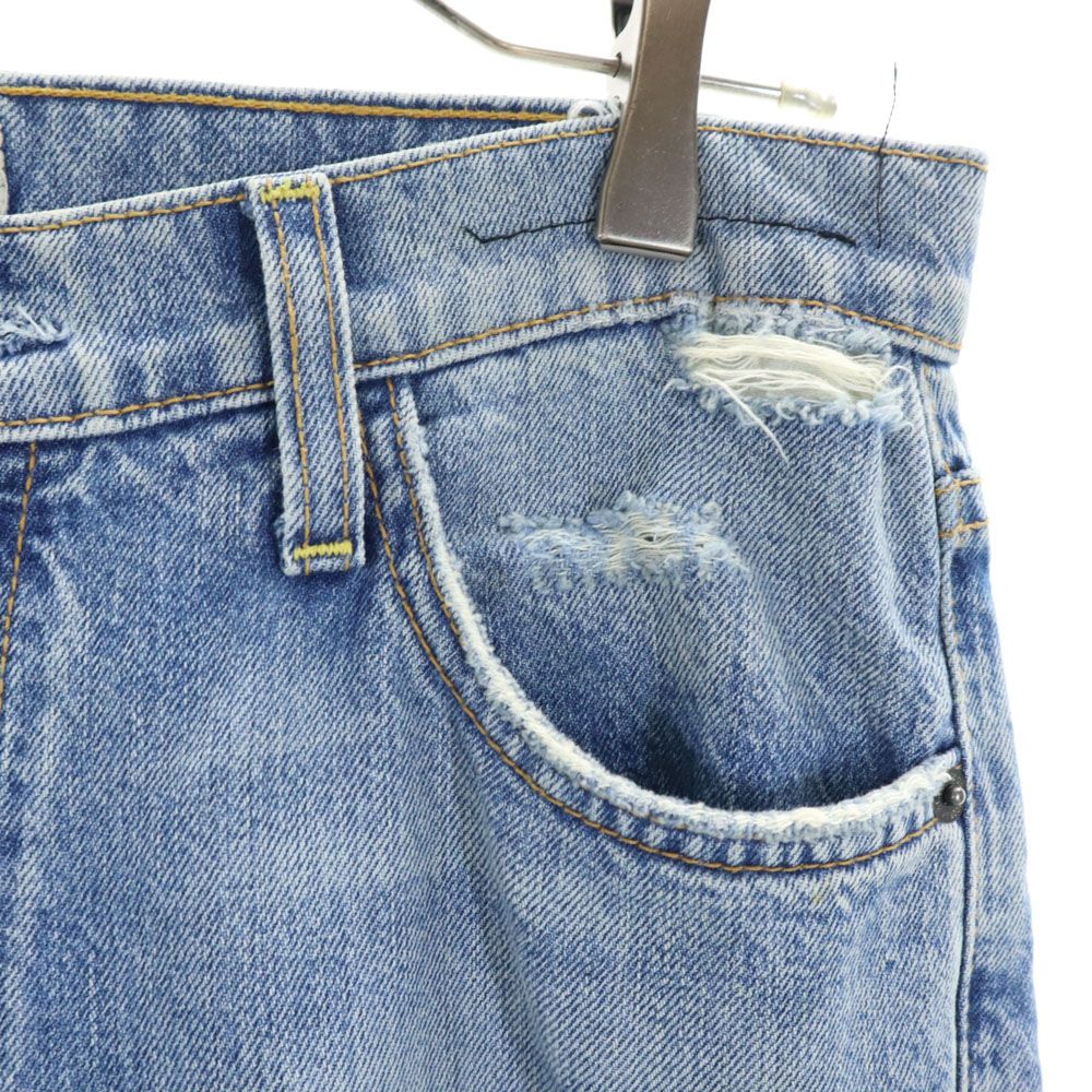 Current/Elliott カレントエリオット USA製 ボタンフライ カットオフ デニムパンツ ジーパン メンズ