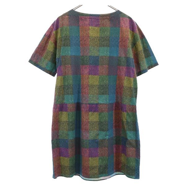 MACKINTOSH PHILOSOPHY マッキントッシュフィロソフィー 総柄 半袖 ワンピース 38 レディース