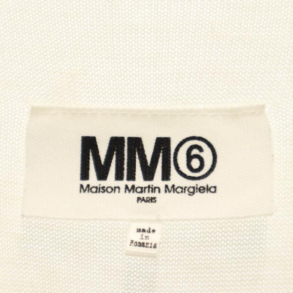 MM6 エムエムシックス 長袖 ニット ワンピース S ホワイト系 Martin Margiela チュニック レディース