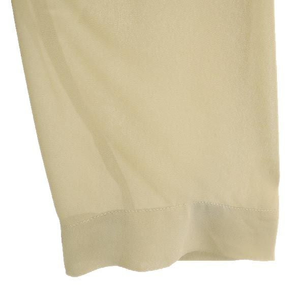 AMERI UNDRESSED アメリ 長袖 シアー ワンピース ベージュ系 レディース