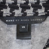 マークバイマークジェイコブス 千鳥柄 半袖 パフスリーブ ワンピース XS 黒×グレー系 MARC BY MARC JACOBS レディース