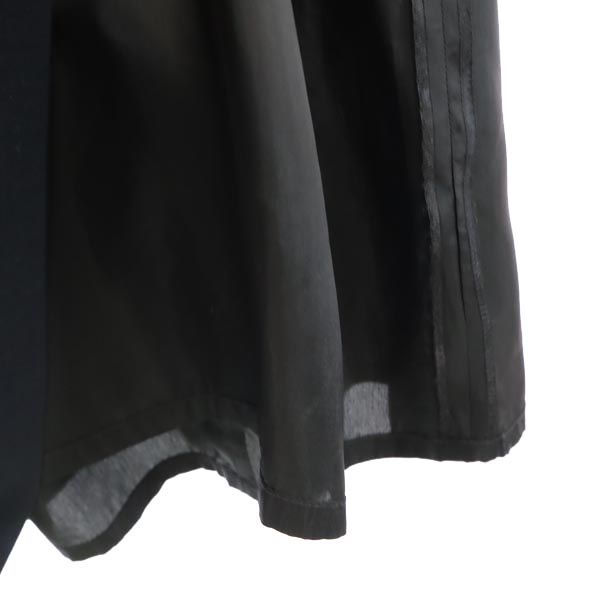 Paul Smith ポールスミス イタリア製 半袖 ワンピース 46 ブラック レディース