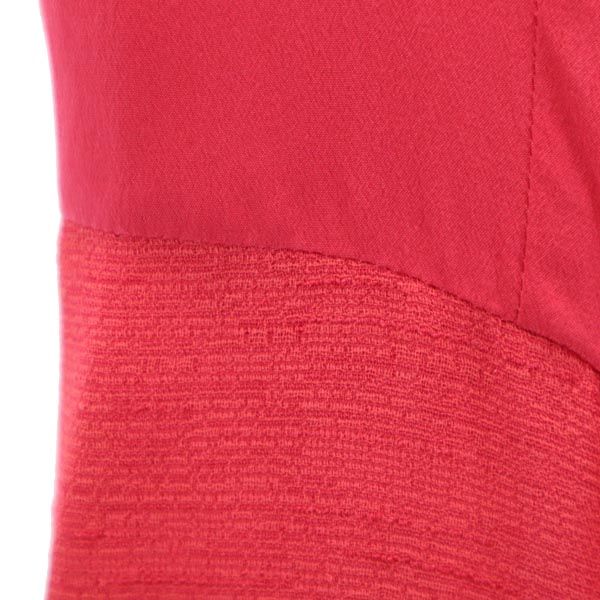 Emporio Armani エンポリオアルマーニ イタリア製 キャミワンピース 38 ピンク系 バックジップ レディース