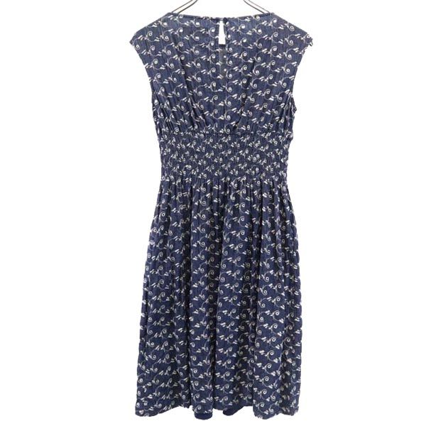 BROOME STREET kate spade ブルームストリートケイトスペード ノースリーブ ワンピース 0 ブルー系 レディース