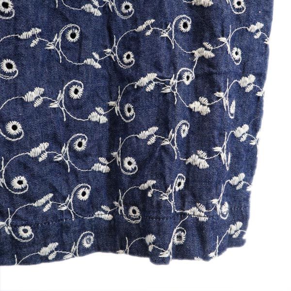 BROOME STREET kate spade ブルームストリートケイトスペード ノースリーブ ワンピース 0 ブルー系 レディース