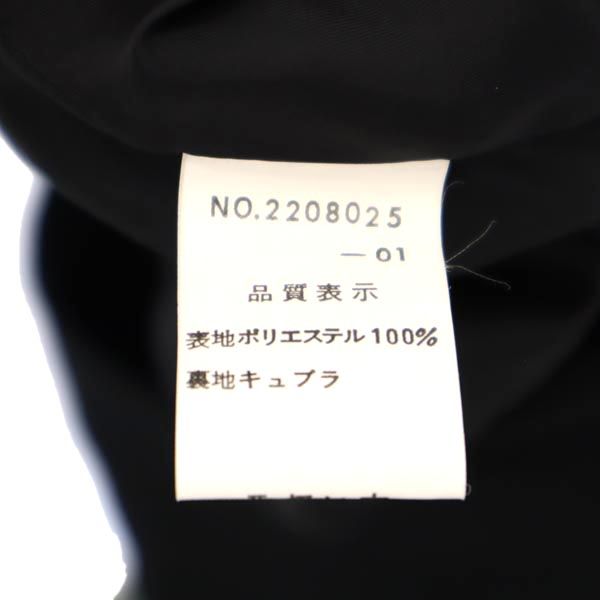 Chloe クロエ 日本製 半袖 ワンピース 9AR ブラック ブラックフォーマル バックジップ レディース