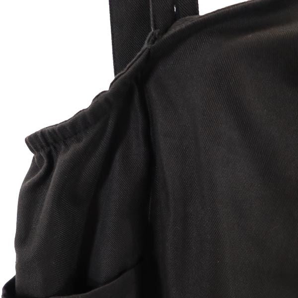 niko and... ニコアンド アシンメトリー ワンピース 4 ブラック ジャンパースカート レディース