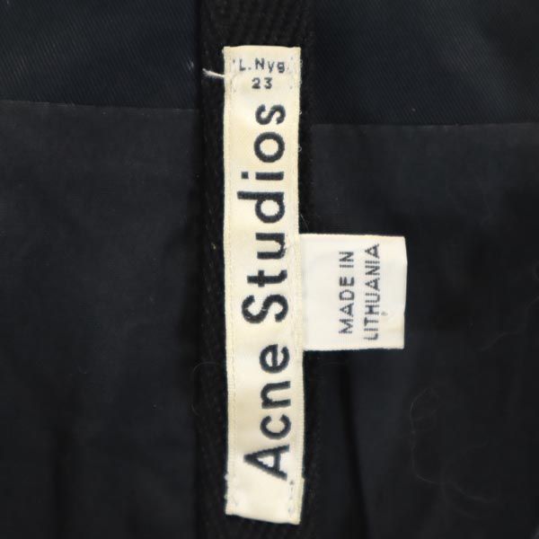 ACNE STUDIOS アクネストゥディオズ 半袖 ワンピース 40 ネイビー レディース